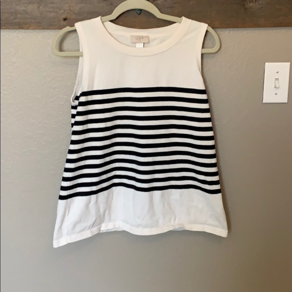 Knit tank top